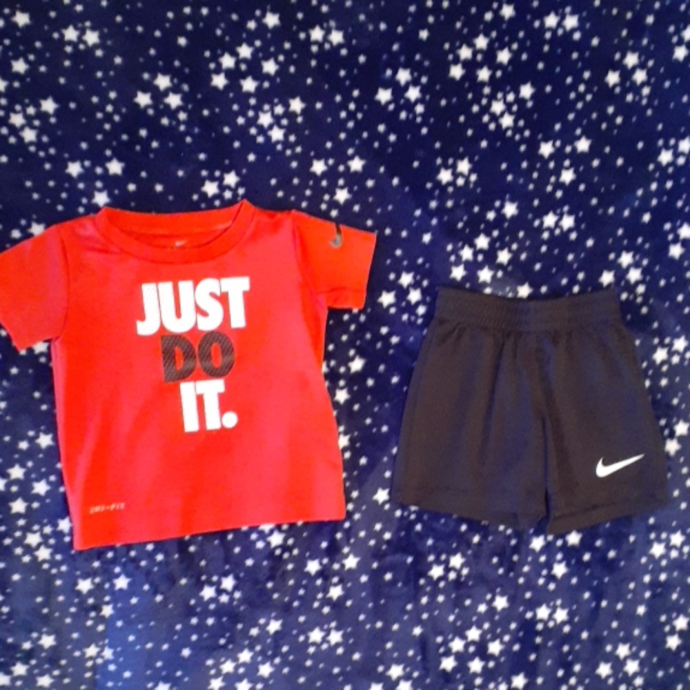 Nike dry-fit baby boy matching separates